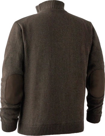 Sweter rozpinany pod szyją Deerhunter Carlisle Knit z membraną Stormliner®