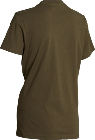 Bluzka T-shirt damski Helka Green Northern Hunting - bawełna organiczna