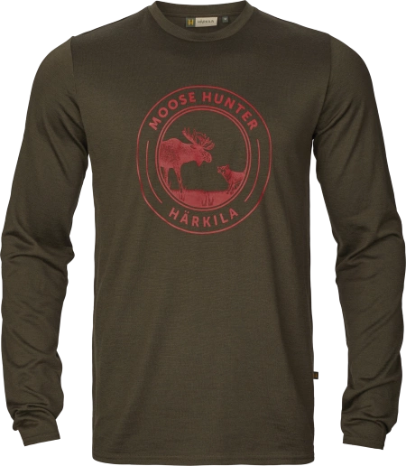Koszulka termoaktywna Härkila Game L/S - 80% wełna merynosów