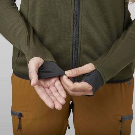 Bluza damska Power Fleece Seeland - rozpinana z kapturem