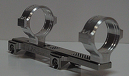 MONTAŻ STAŁY, JEDNOCZĘŚCIOWY Z OBEJMAMI DO BLASERA INOX