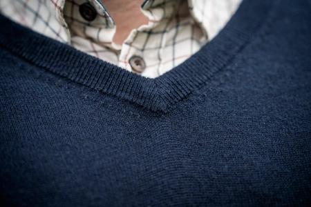 Sweter Seeland Pine V-neck - kołnierzyk w serek