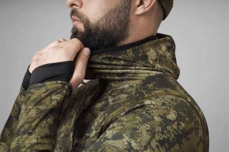 Bluza Power Camo Fleece - rozpinana, z kapturem