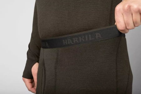 Härkila Base All Season long johns - lekkie i oddychające kalesony 100% wełna merynosów