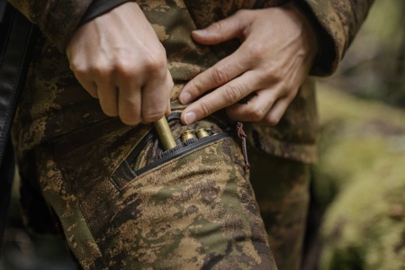 Spodnie damskie Deer Stalker camo z membraną HWS® - ciche uniwersalne i całoroczna