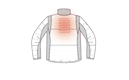 Kurtka ogrzewana Heat padded jacket - wyściełana
