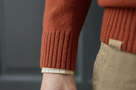 Sweter Härkila Vincent merino v-neck 100% wełna merino