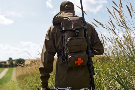 Plecak Härkila Ragnar First Aid 12L - kompaktowy plecak z systemem Molle