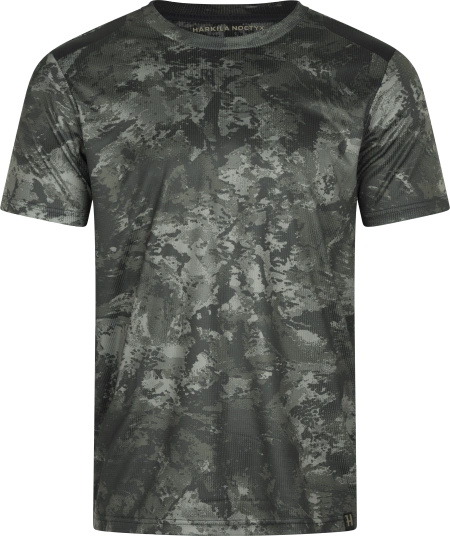 Koszulka T-shirt Härkila NOCTYX Camo S/S - z Polygiene