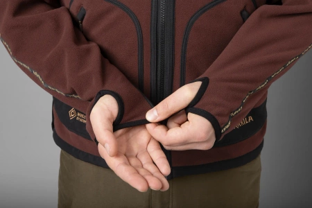 Bluza Härkila Kamko fleece - uniwersalny dwustronny elastyczny polar z membraną