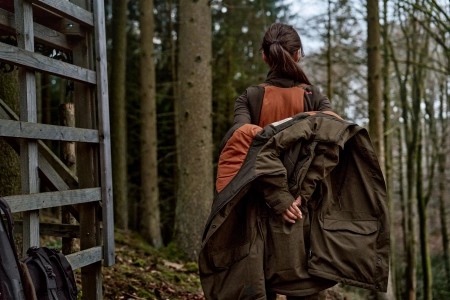 Spodnie damskie ocieplane Driven Hunt z membraną HWS - grube i ciepłe z odpinanymi szelkami