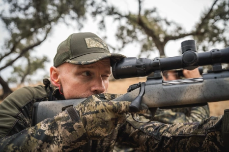 Rękawice Grip Camo - na polowanie w kamuflażu InVis