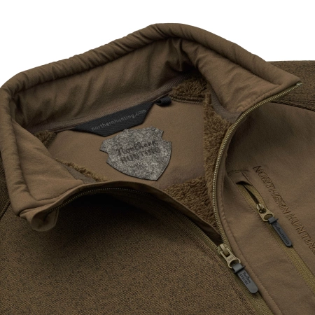 Bluza Helge Northern Hunting - ultraciepły polar z podszewką z włókien technicznych