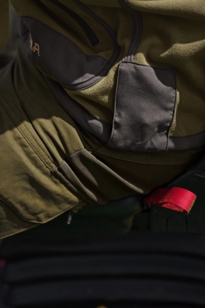 Bluza Härkila Kamko fleece - uniwersalny dwustronny elastyczny polar z membraną