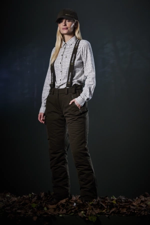 Spodnie damskie zimowe Deerhunter Lady Muflon Pro - ocieplane 150 g/m² + 200g/m² + 40 g/m² i wzmacniane Deer-X-Dura z membraną Deer-Tex®