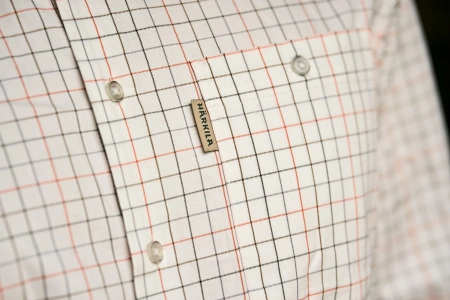 Koszula Härkila Portfield L/S - ponadczasowy wzór, 100% bawełna