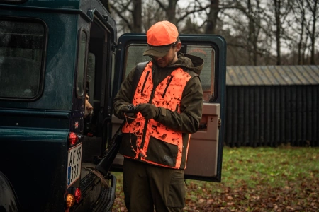 Kamizelka Seeland Trax Blaze - bezpieczeństwo, przechowywanie i komfort