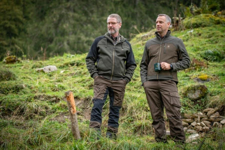 Spodnie Rogaland Stretch Trousers w. contrast - wzmacnianie spodnie terenowe