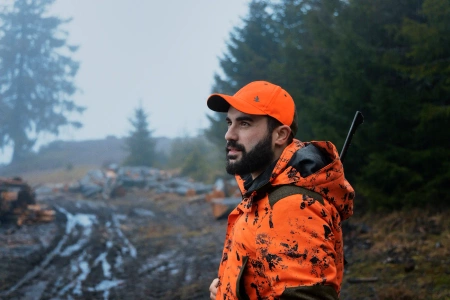 Kurtka ocieplana Helt Shield Jacket zachowaj ciepło i pozostań widoczny na polowaniu zbiorowym