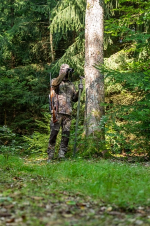 Spodnie myśliwkie Deerhunter Excape light wzmocnione Deer-X-Dura i zaimpregnowane hydrofobowo