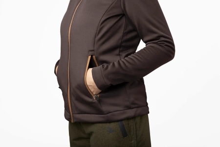 Bluza damska Emily Fleece - wszechstronny polar zapewniający ciepło i elegancję w terenie