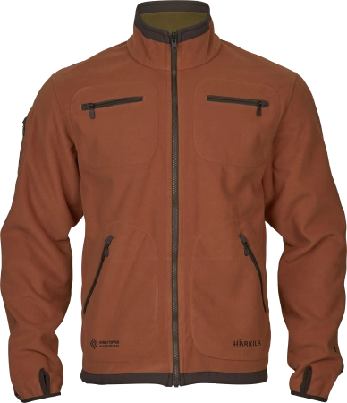 Bluza Härkila Kamko fleece - uniwersalny dwustronny elastyczny polar z membraną