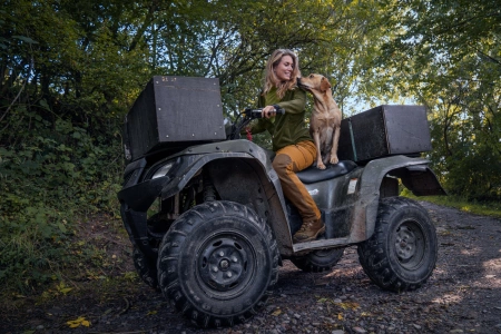 Bluza damska Power Fleece Seeland - rozpinana z kapturem