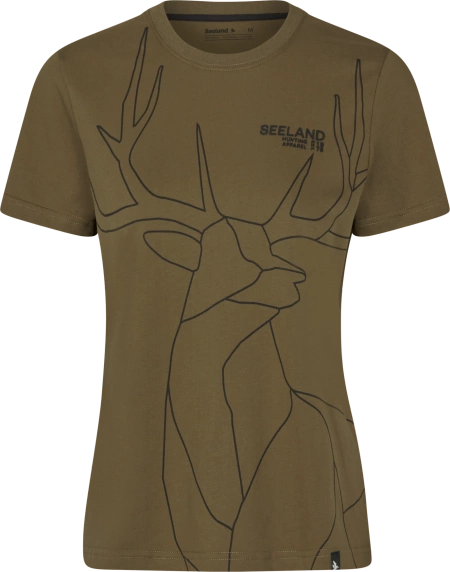 Deer On Line T-shirt damski Seeland - dla aktywnej diany