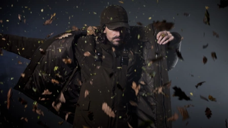 Spodnie ogrodniczki zimowe Deerhunter Muflon Pro - ocieplane 150 g/m² + 200g/m² + 40 g/m² i wzmacniane Deer-X-Dura z membraną DEER-TEX®