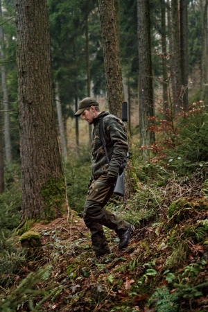 Kurtka Härkila Tyst Camo Fleece - cicha typu highloft