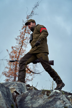 Spodnie myśliwskie Härkila Driven Hunt HWS® leather