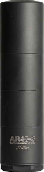 Tłumik A-Tec AR 40-3 na gwint 1/2-28