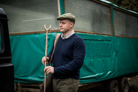 Sweter Seeland Pine V-neck - kołnierzyk w serek